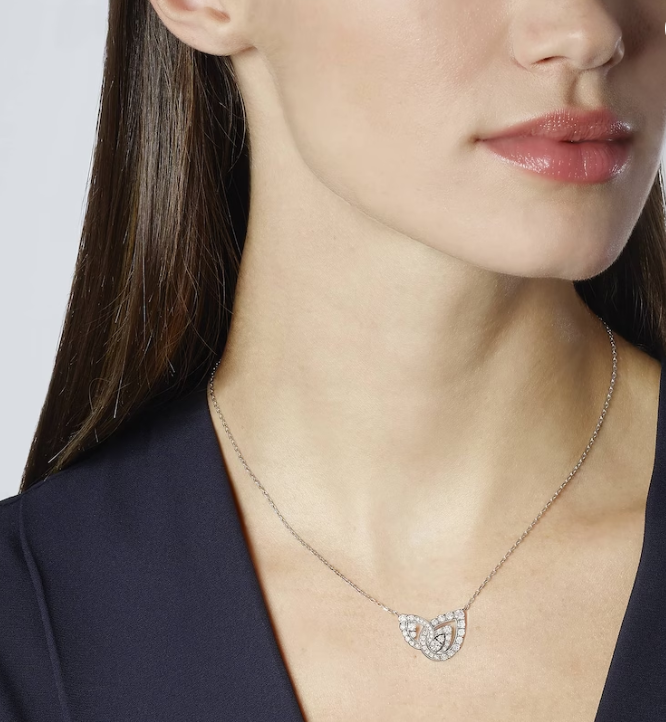 Gioiello in oro bianco Collana Joséphine Duo Éternel Chaumet