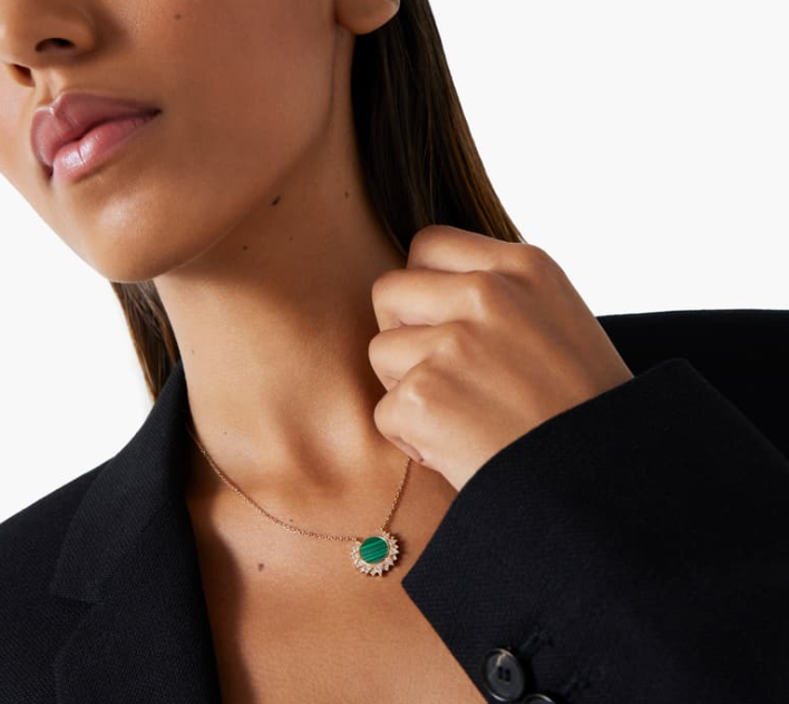 Gioiello in oro rosa Sunlight Necklace Piaget