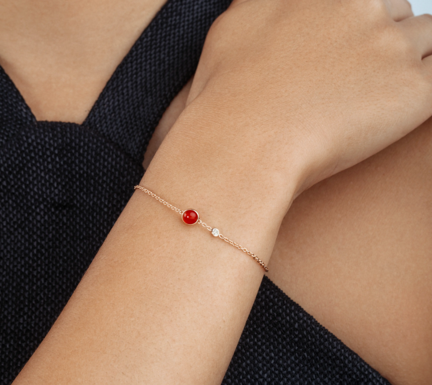 Bracelet in rose gold Possession Bracelet Pellitaliana