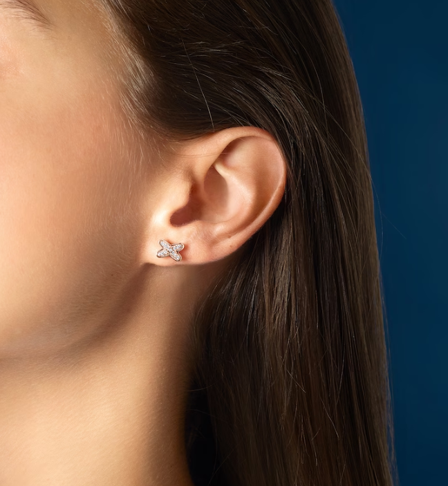 Gioiello in oro rosa Orecchini Jeux de Liens Chaumet