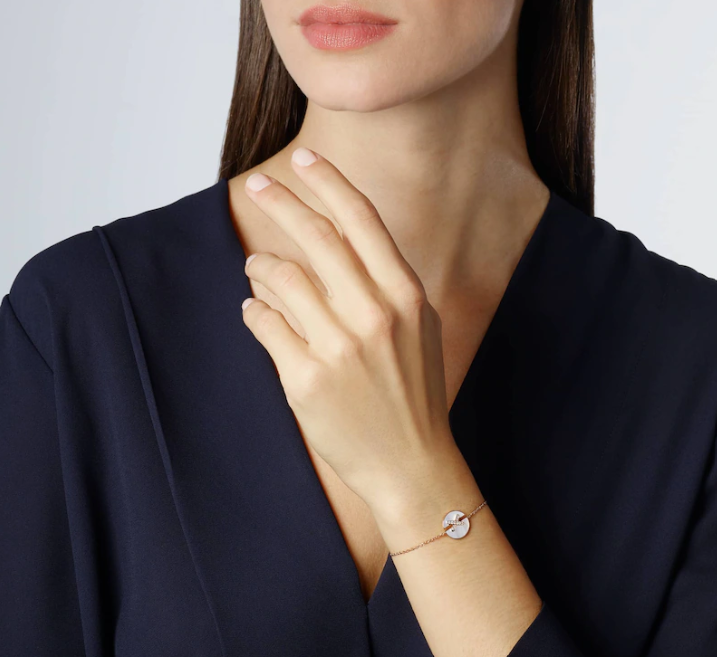 Gioiello in oro rosa Bracciale Jeux de Liens Harmony Chaumet