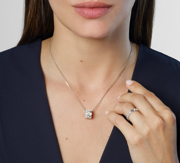 Gioiello in white gold Bee De Chaumet necklace - Medium size Chaumet