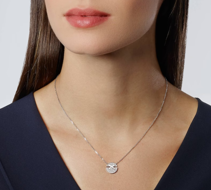 Gioiello in white gold Jeux de Liens necklace - Small size Chaumet