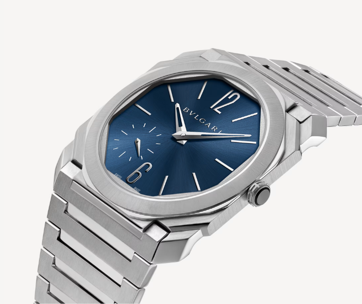 Watch in steel Octo Finissimo Bulgari