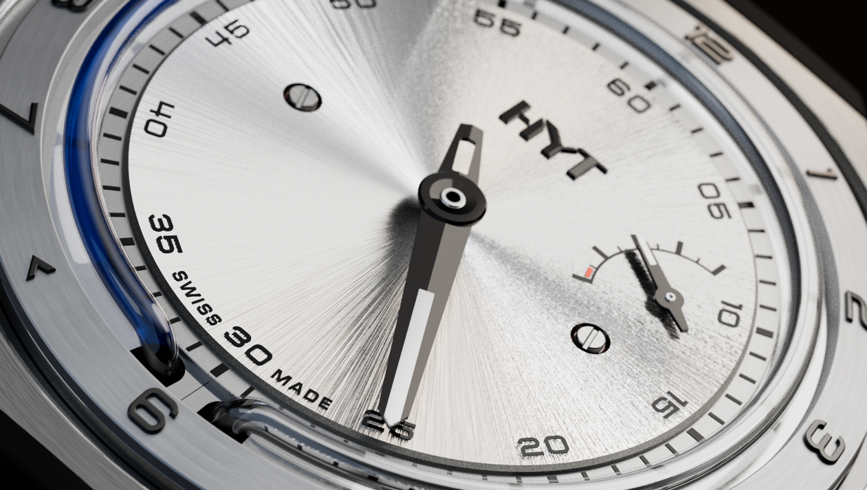 Orologio in titanio T1 Titanium Silver Hyt