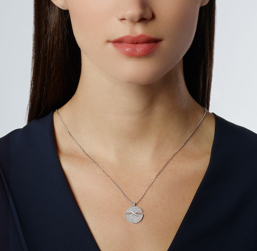 Gioiello in oro bianco Collana Jeux de Liens - Modello medio Chaumet