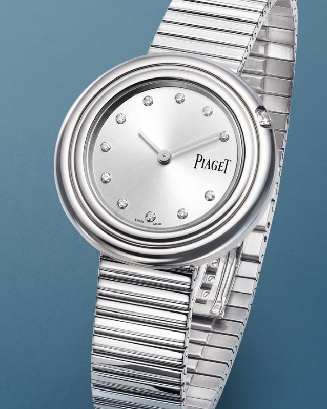 Watch in steel Possession Piaget