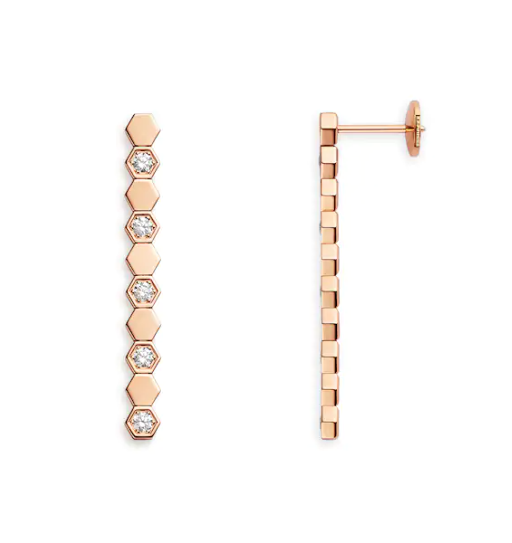 Gioiello in oro rosa Orecchini Bee De Chaumet Chaumet