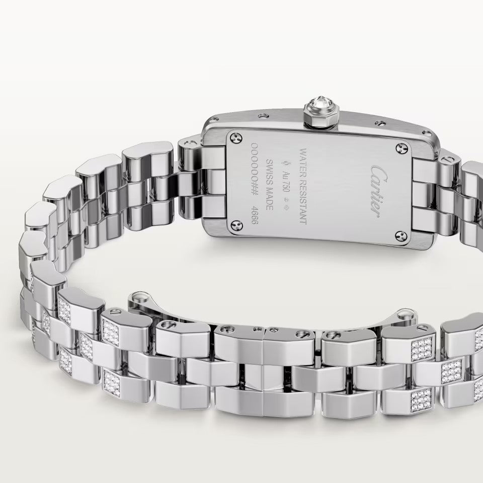 Watch in white gold Tank Américaine Cartier