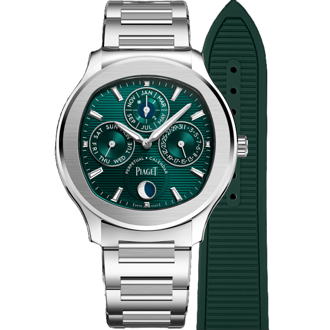 Watch in steel Piaget Polo Perpetual Calendar Piaget