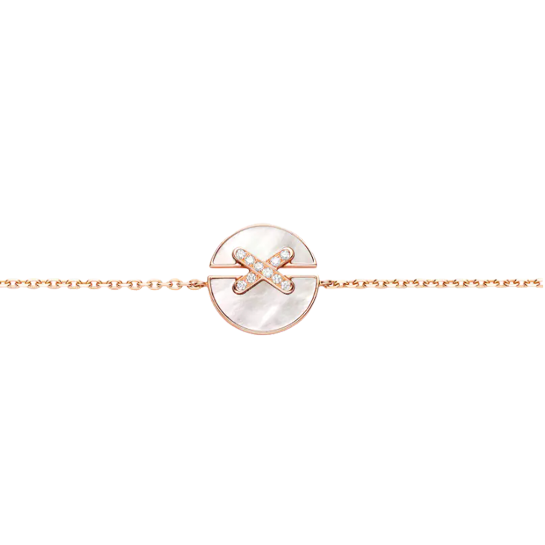 Gioiello in oro rosa Bracciale Jeux de Liens Harmony Chaumet