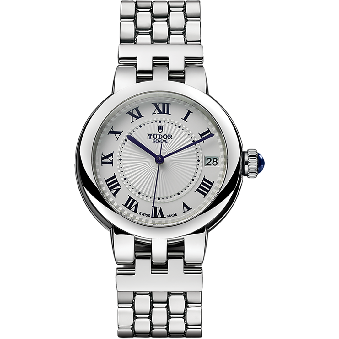 Orologio in acciaio Clair de Rose, 34 mm Tudor