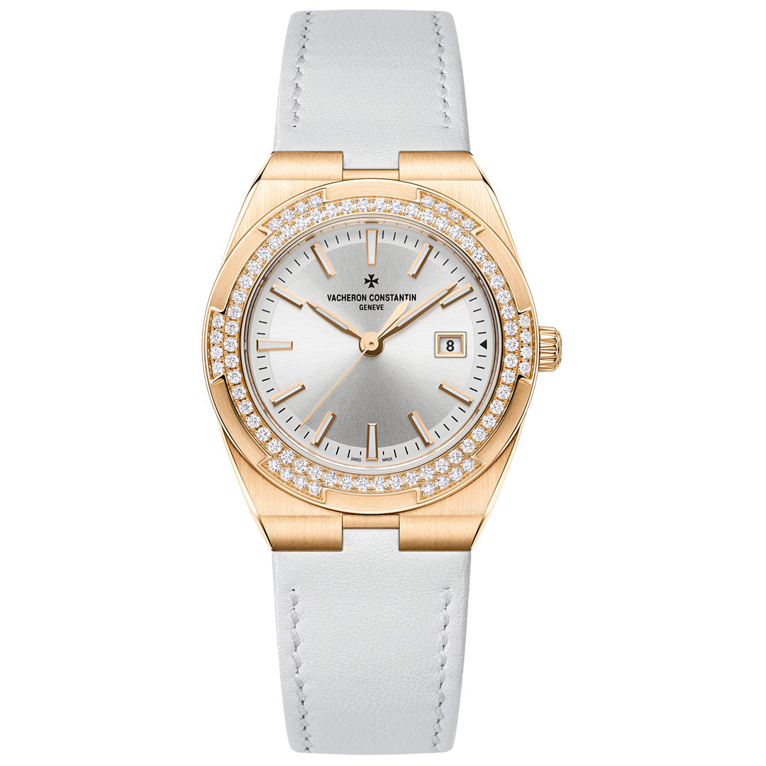 Orologio in oro rosa Overseas Quarzo Vacheron constantin