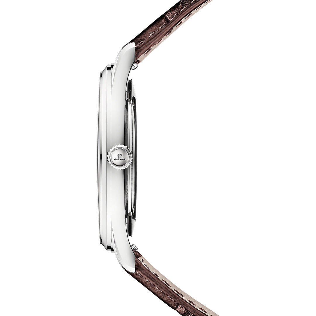 Watch in steel Master Ultra Thin Date Jaeger-lecoultre