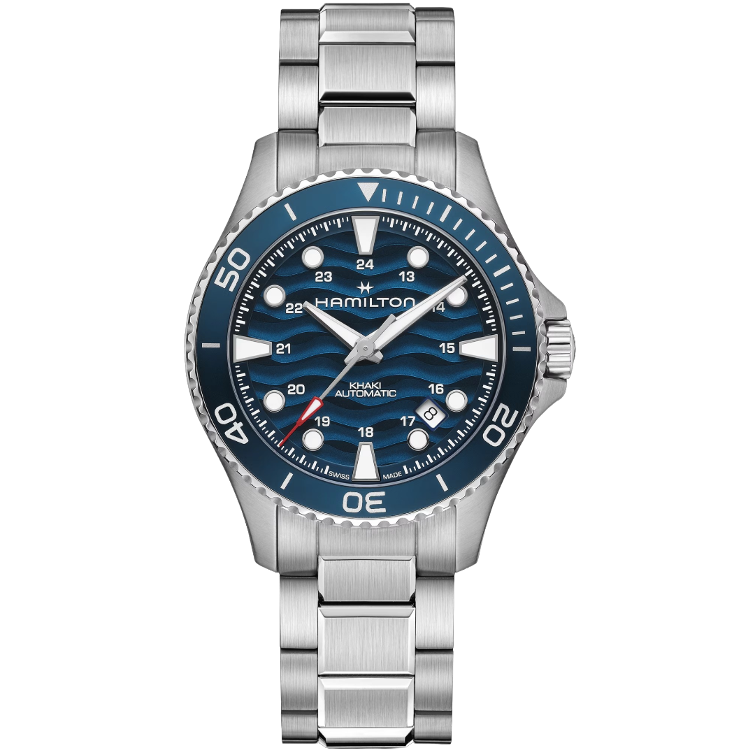 Orologio in acciaio Khaki Navy Scuba Auto Hamilton