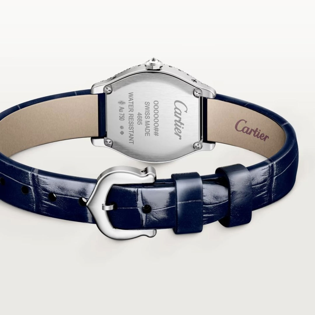 Orologio in oro bianco Tortue Cartier