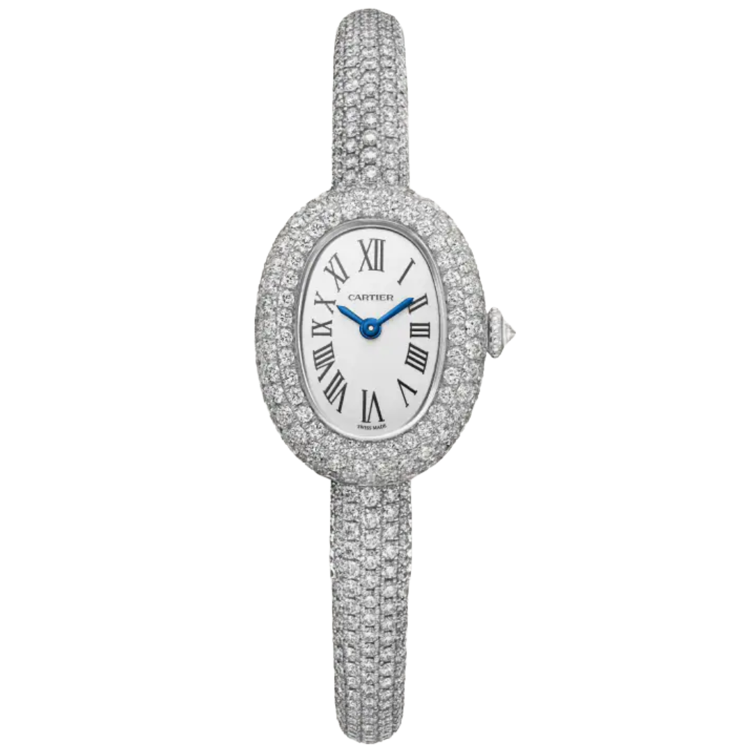 Watch in white gold Baignoire de Cartier Cartier
