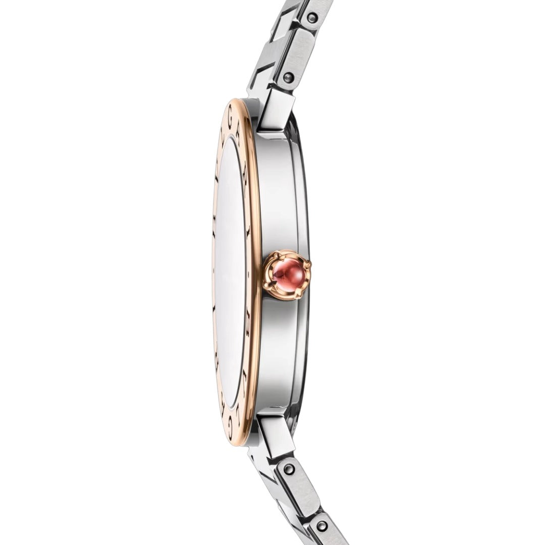 Orologio in acciaio e oro rosa Bvlgari Bvlgari Bulgari