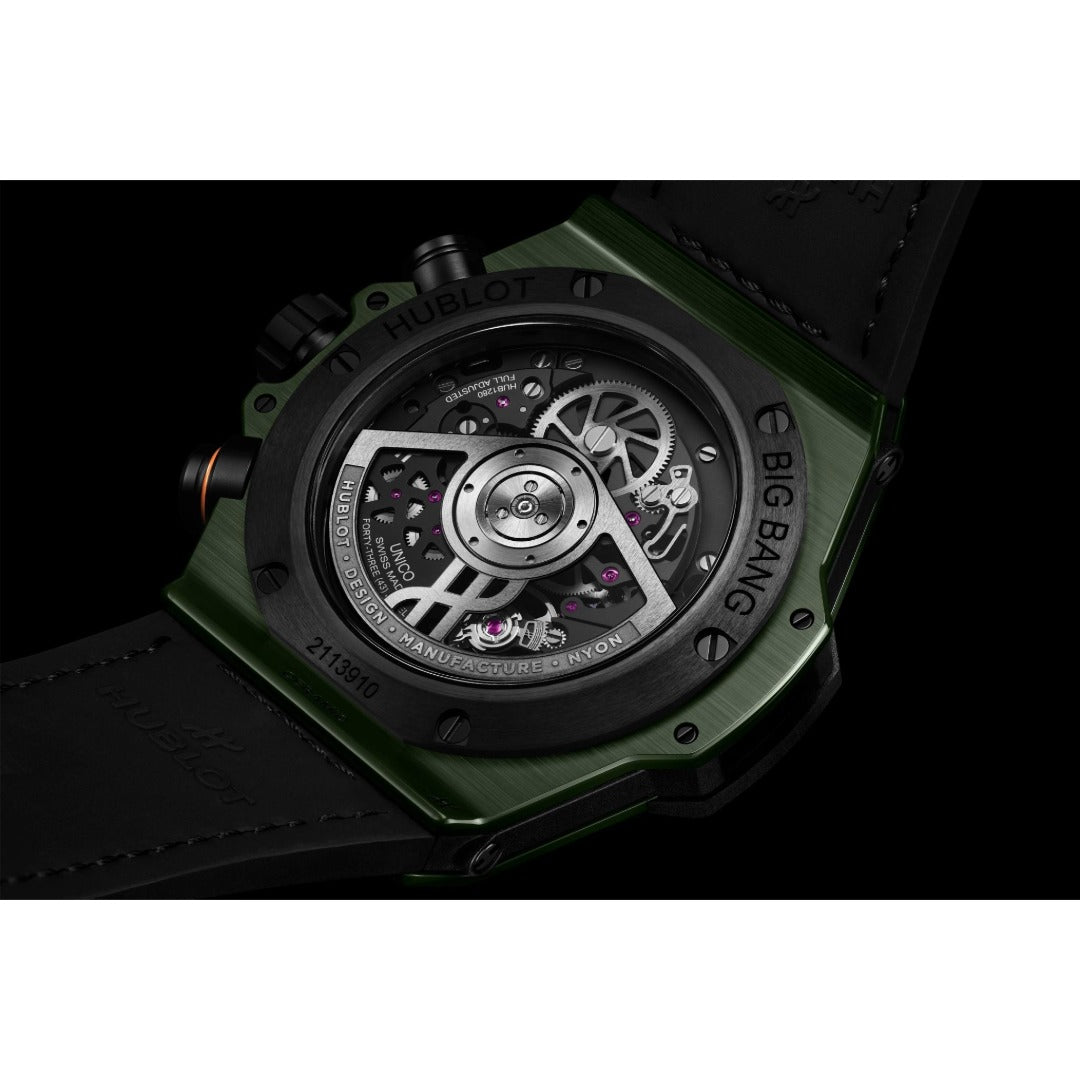 Orologio in ceramica verde Big Bang Reloaded Dark Green Ceramic Hublot