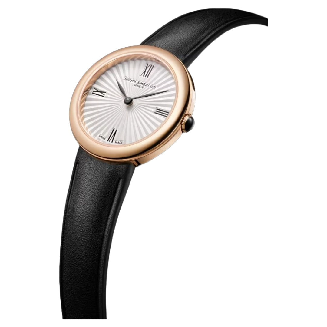 Orologio in acciaio pvd rosa Joia Baume et mercier