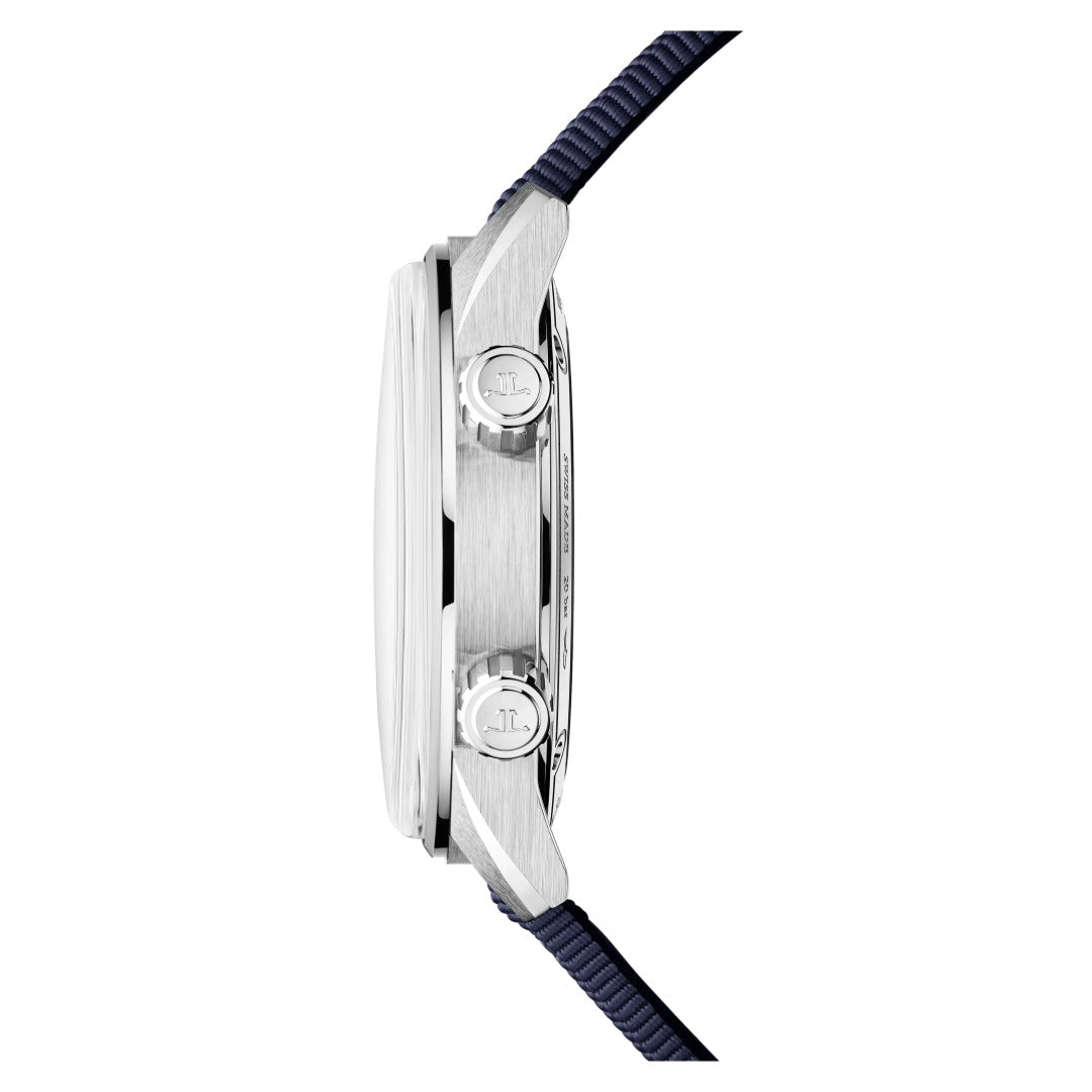 Orologio in acciaio Polaris Date Jaeger-lecoultre