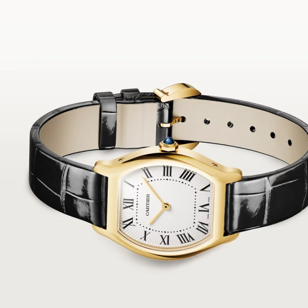 Orologio in oro giallo Tortue Cartier
