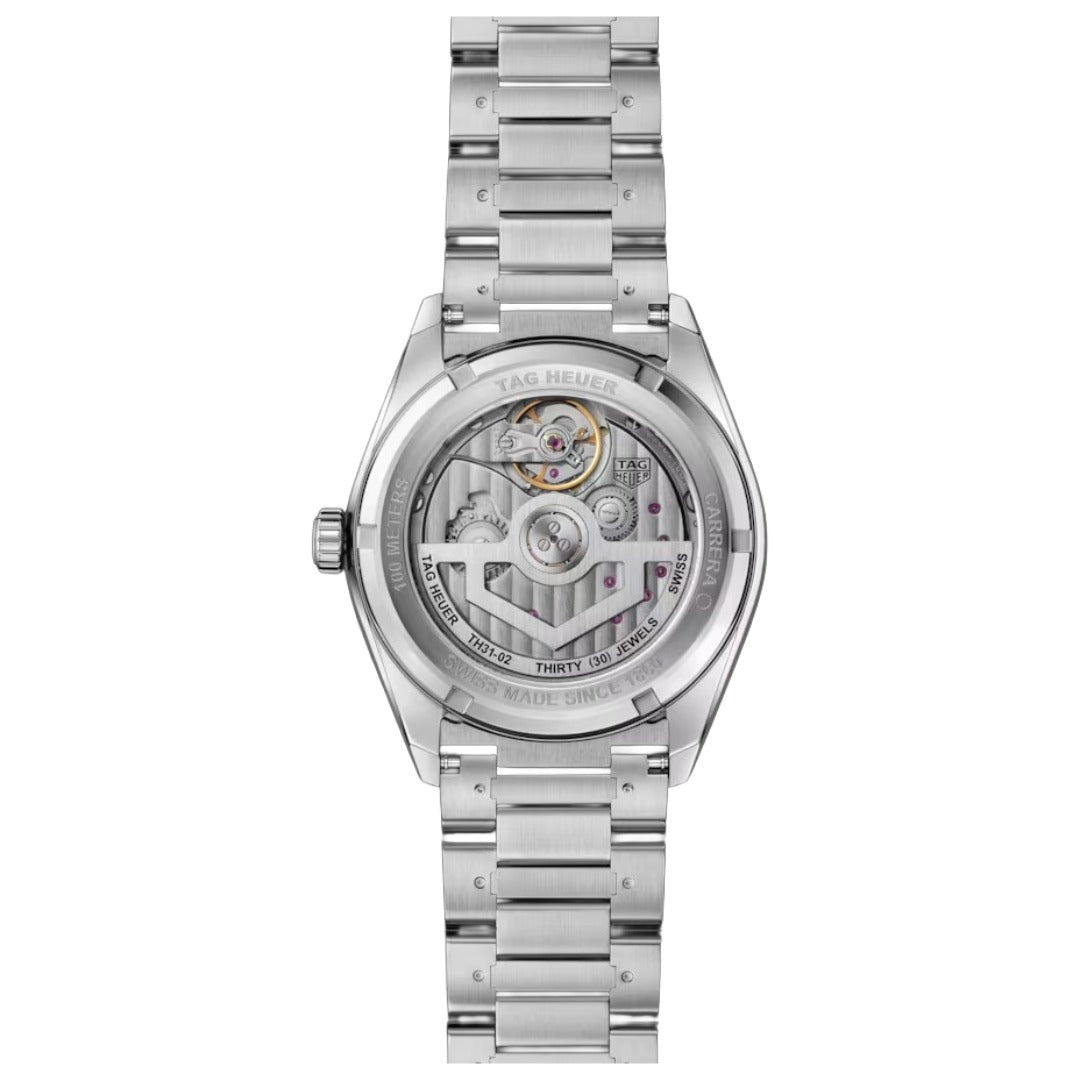 Orologio in acciaio Carrera Day-Date Tag heuer