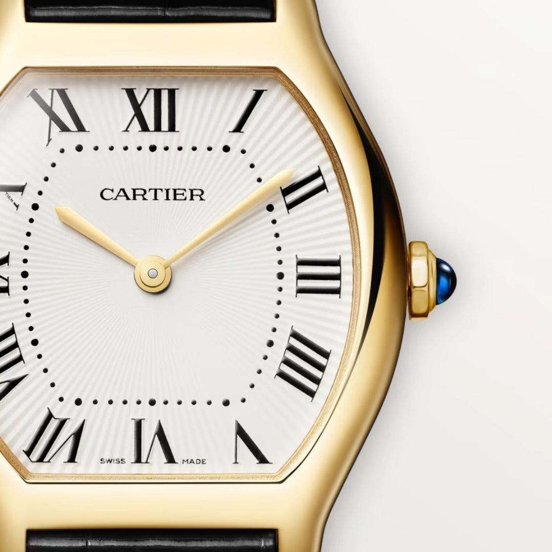 Orologio in oro giallo Tortue Cartier