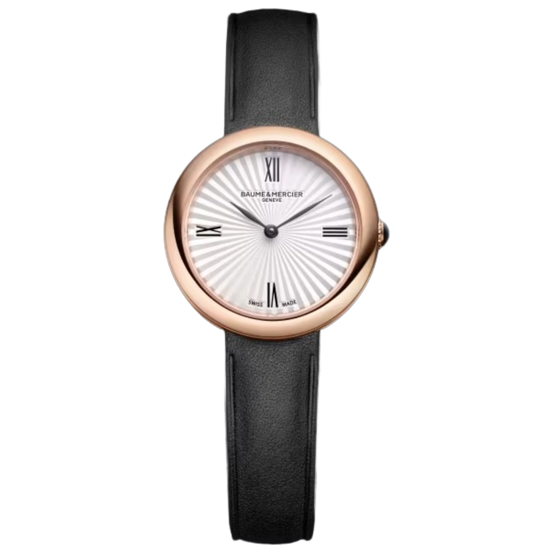 Orologio in acciaio pvd rosa Joia Baume et mercier