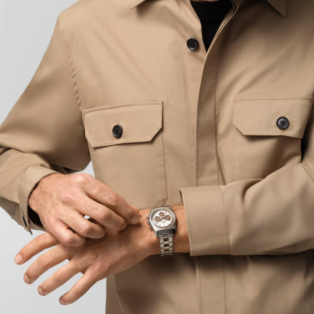 Orologio in acciaio Chronomaster Revival A384 Zenith