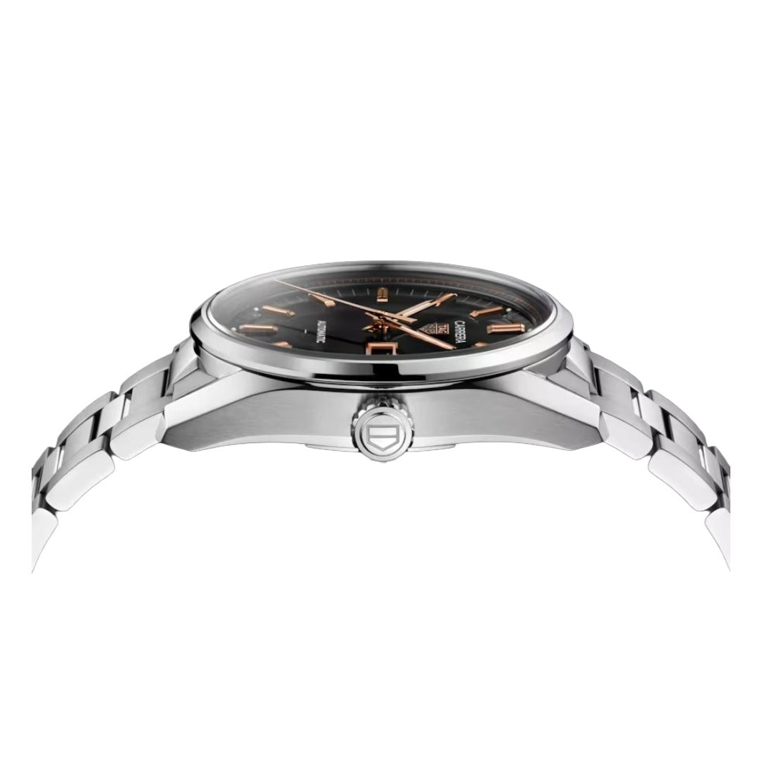Orologio in acciaio Carrera Day-Date Tag heuer