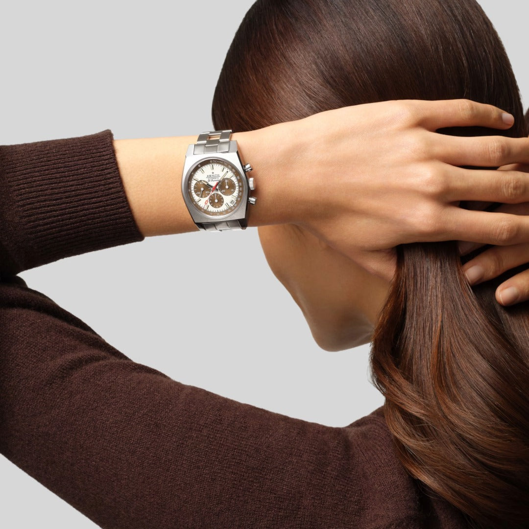 Watch in steel Chronomaster Revival A384 Zenith