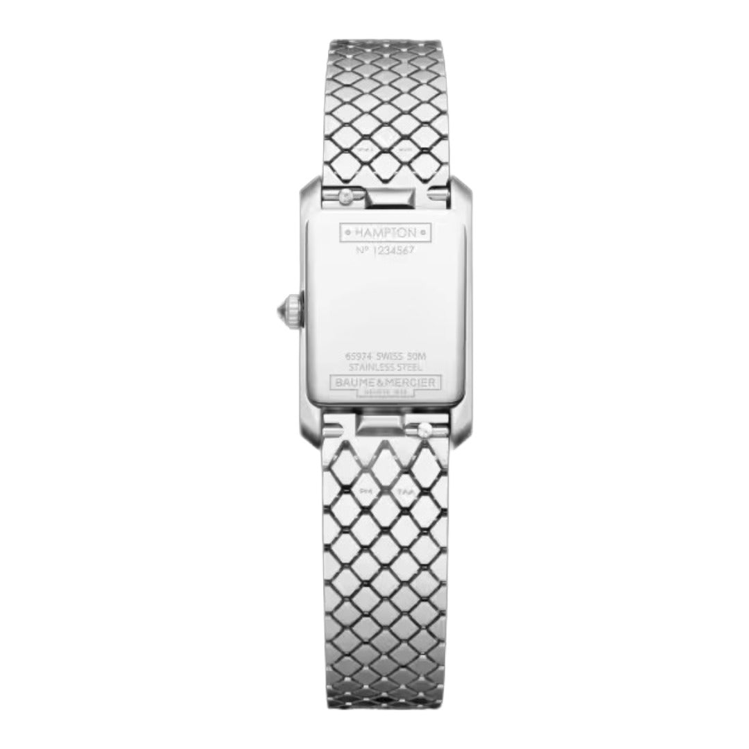 Orologio in acciaio Hampton Baume et mercier