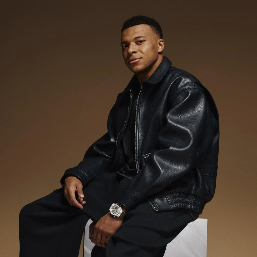 Watch in ceramics Big Bang Reloaded Kylian Mbappé White Ceramic Hublot