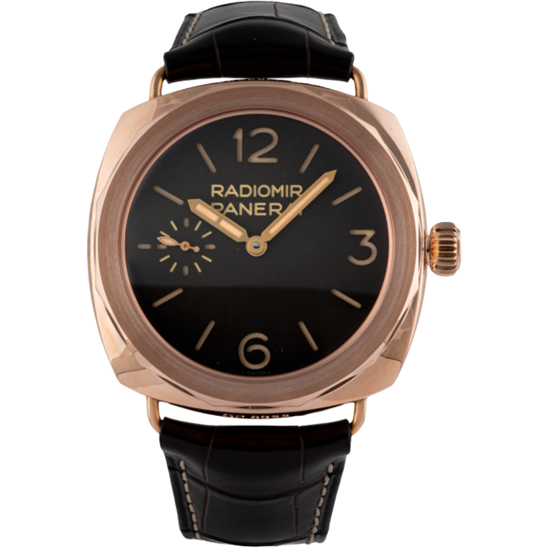 Orologio in oro rosa Radiomir Riserva di Carica Panerai