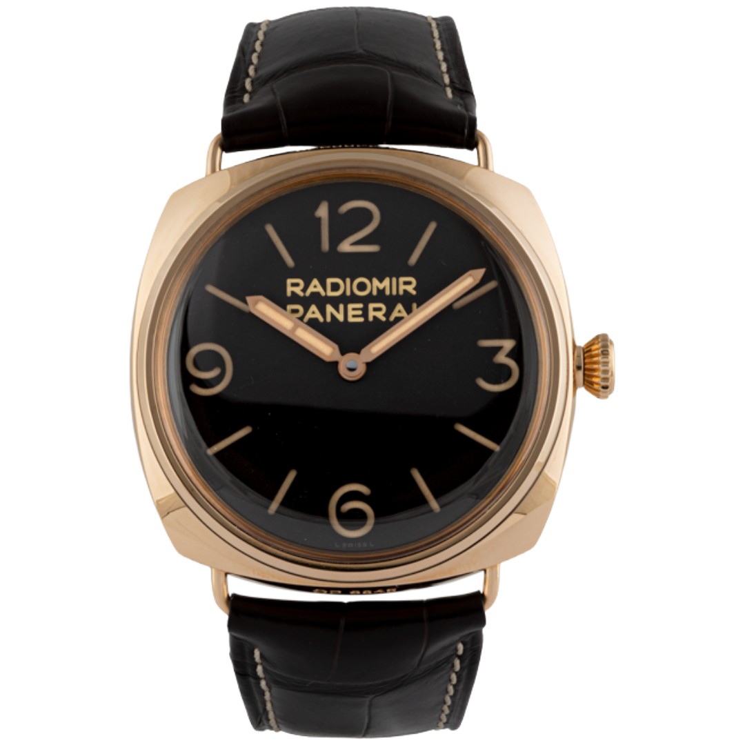 Orologio in oro rosa Radiomir 3 Giorni Panerai