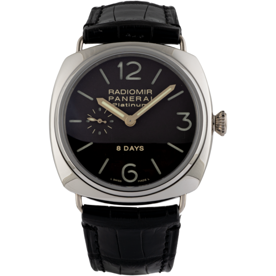 Orologio in platino Radiomir 8 Giorni Panerai