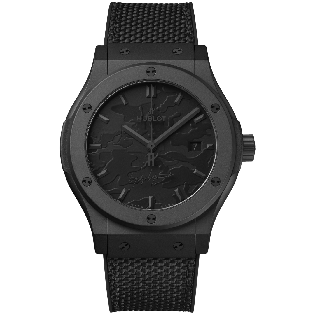 Orologio in ceramica nera Classic Fusion Yohji Yamamoto Hublot