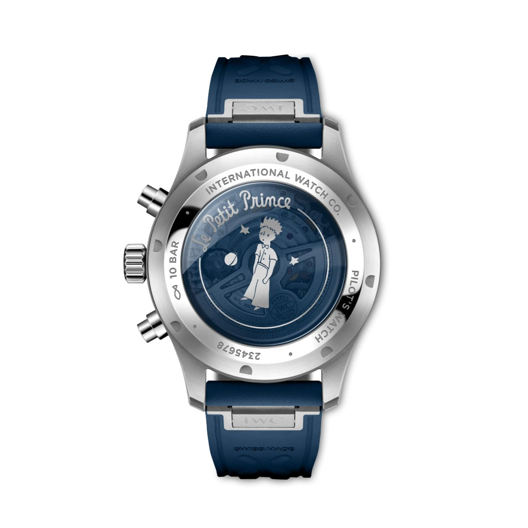 Orologio in acciaio Pilot’s Watch Chronograph Le Petit Prince Iwc