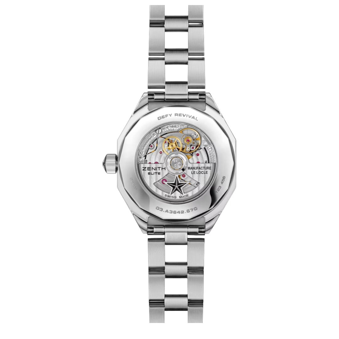 Watch in steel DEFY Revival Zenith