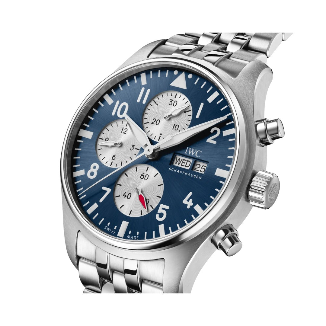 Orologio in acciaio Pilot’s Watch Chronograph Laureus Iwc