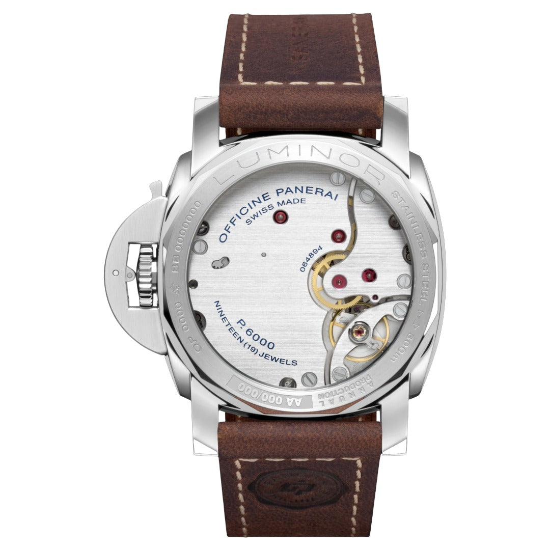 Watch in steel Luminor Panerai