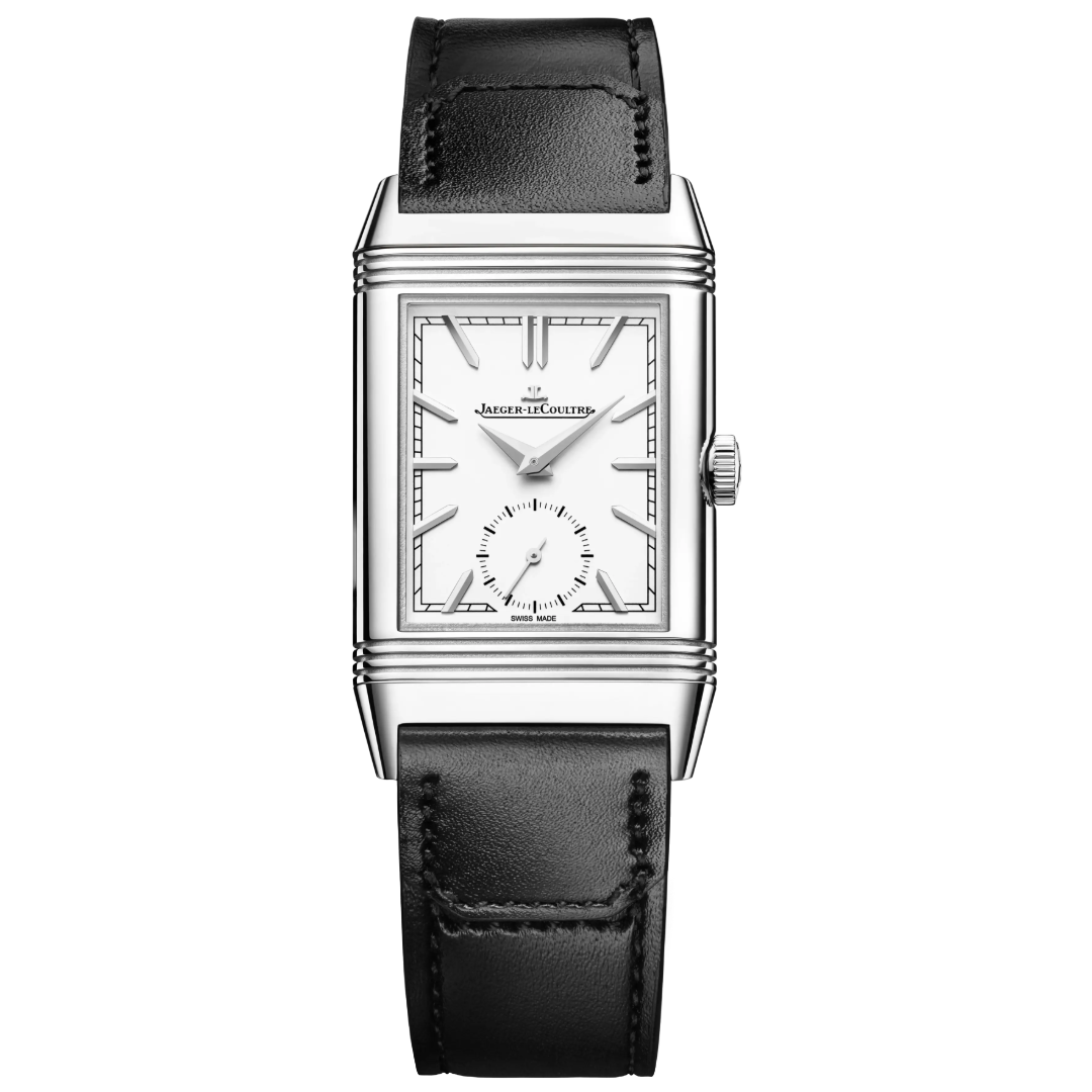 Watch in steel Reverso Tribute Duoface Small Seconds Jaeger-lecoultre