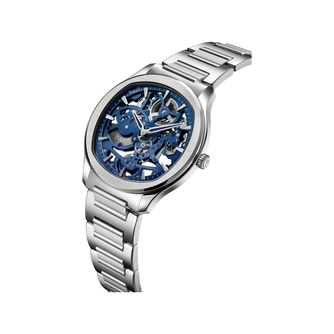 Watch in steel Piaget Polo Skeleton Piaget