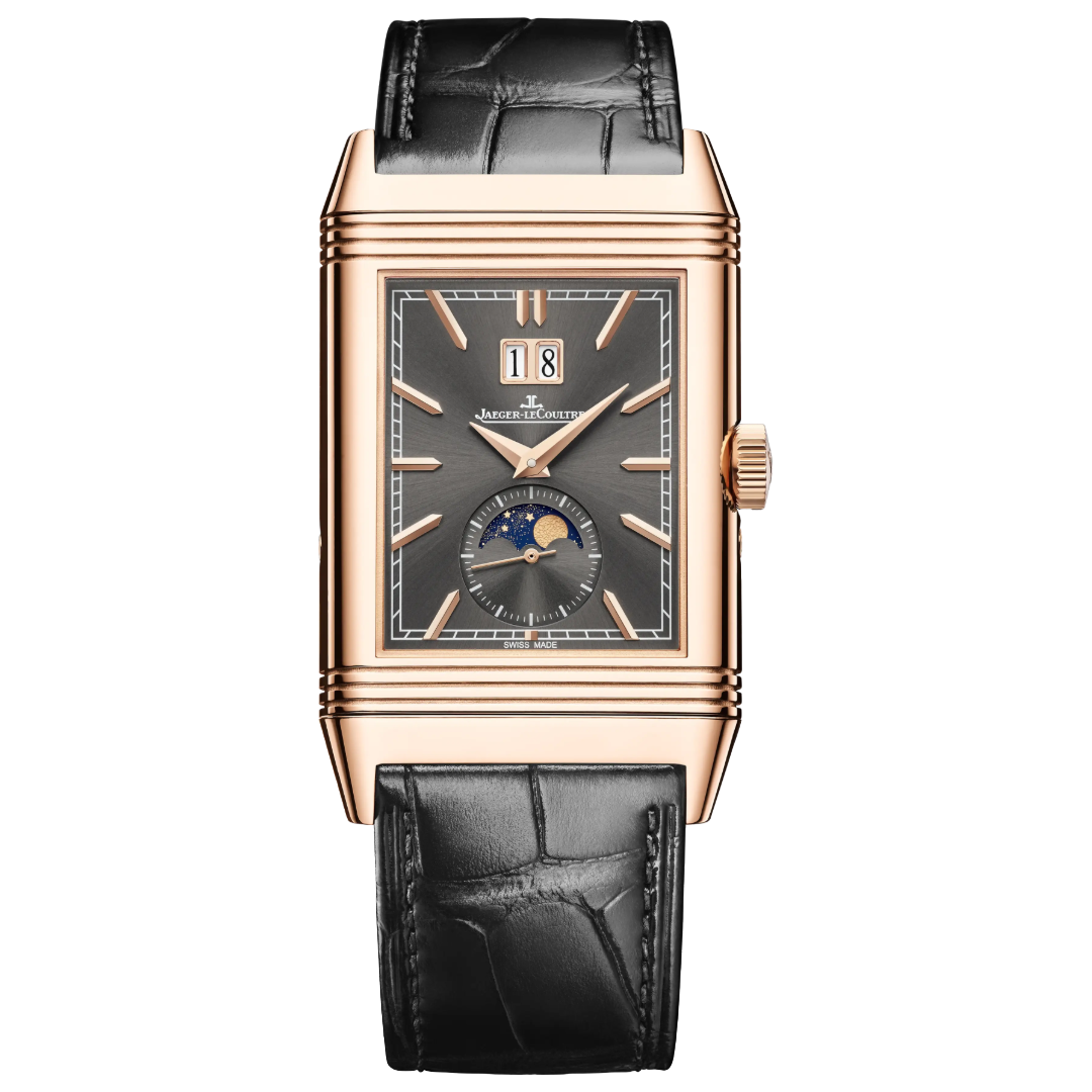 Orologio in oro rosa Reverso Tribute Nonantieme 'Enamel' Jaeger-lecoultre