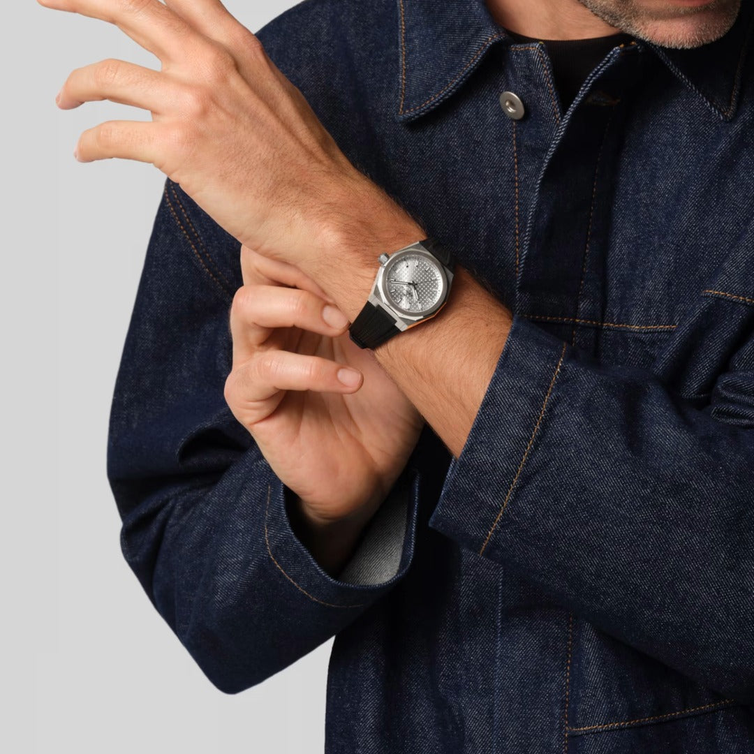 Watch in steel DEFY Skyline Zenith