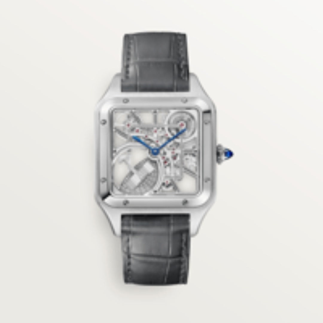 Orologio in acciaio Santos-Dumont Cartier