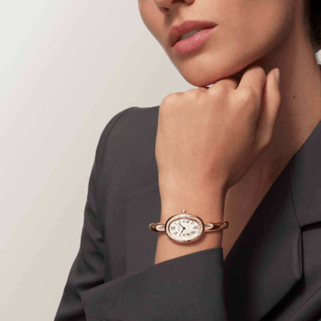 Orologio in oro rosa Baignoire de Cartier Cartier