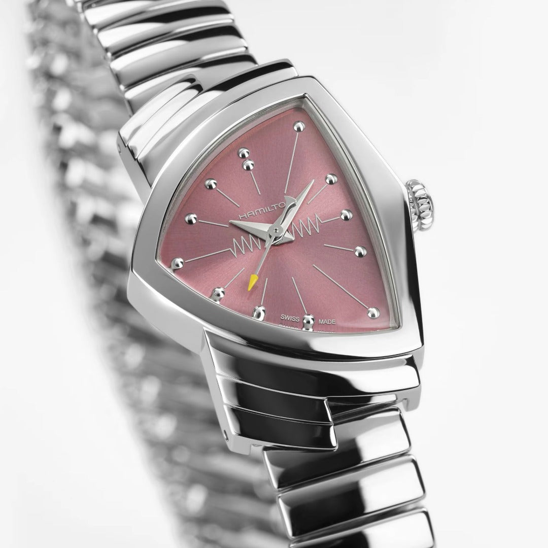 Orologio in acciaio Ventura S Quartz Hamilton