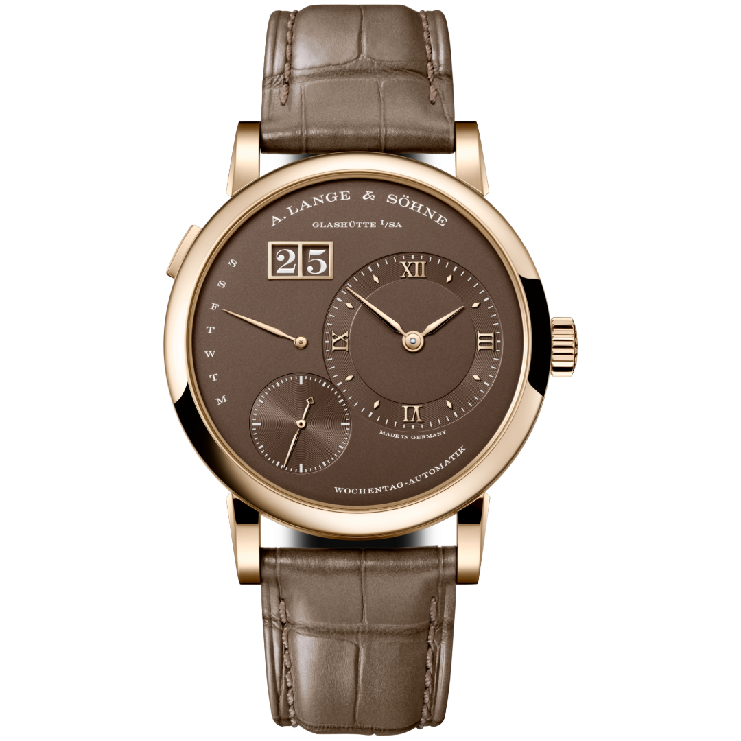 Orologio in honeygold LANGE 1 Daymatic Honeygold A lange soehne